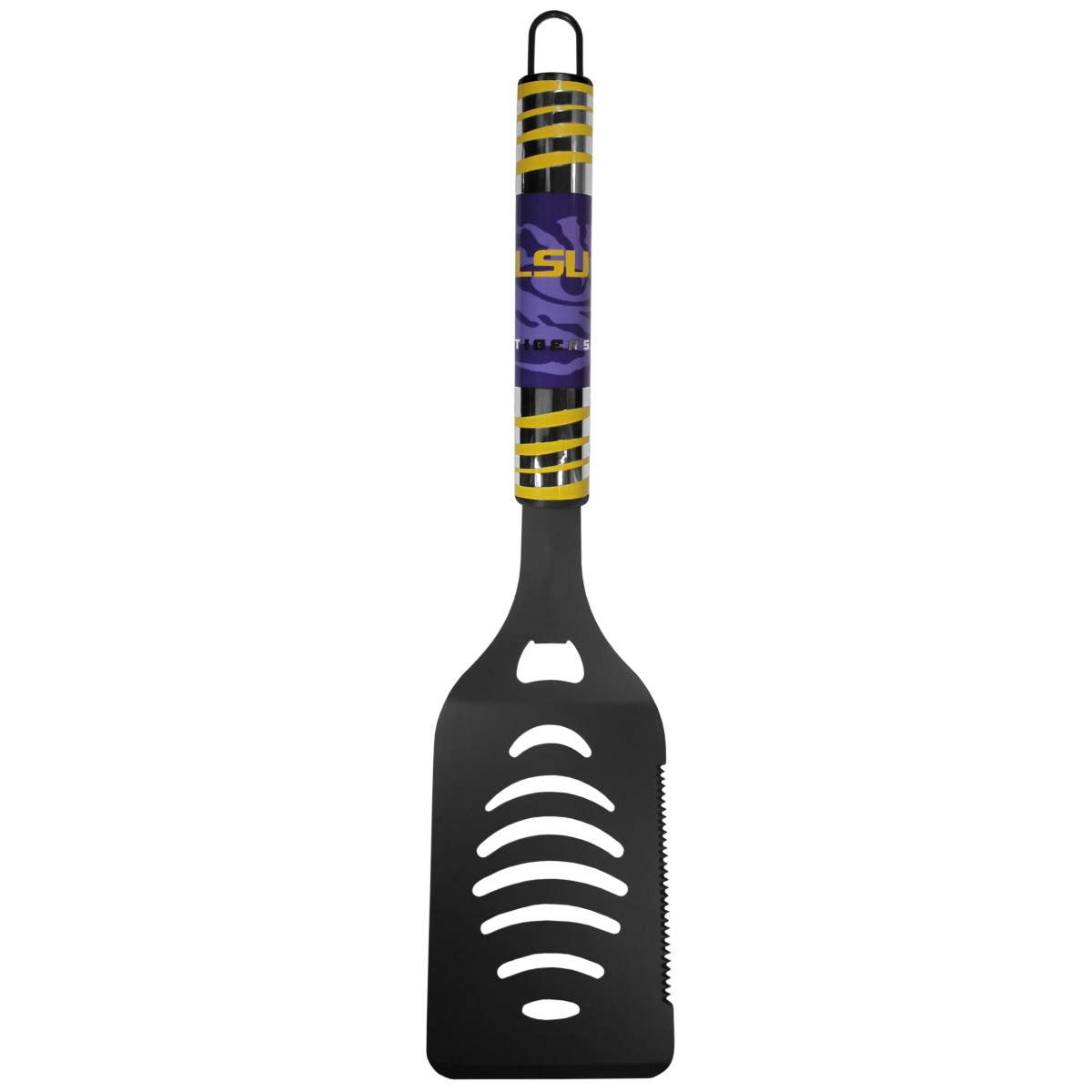 Siskiyou CBCS43 NCAA LSU Tigers Steel Black Spatula