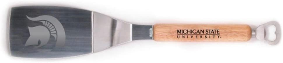 Siskiyou CBCS41 NCAA Michigan State Spartans Steel Black Spatula