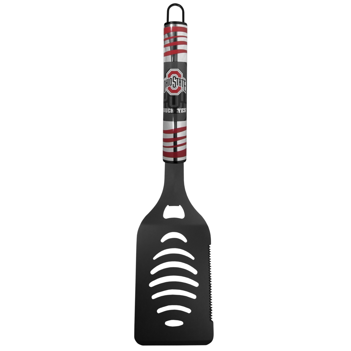 Siskiyou CBCS38 NCAA Ohio State Buckeyes Steel Black Spatula