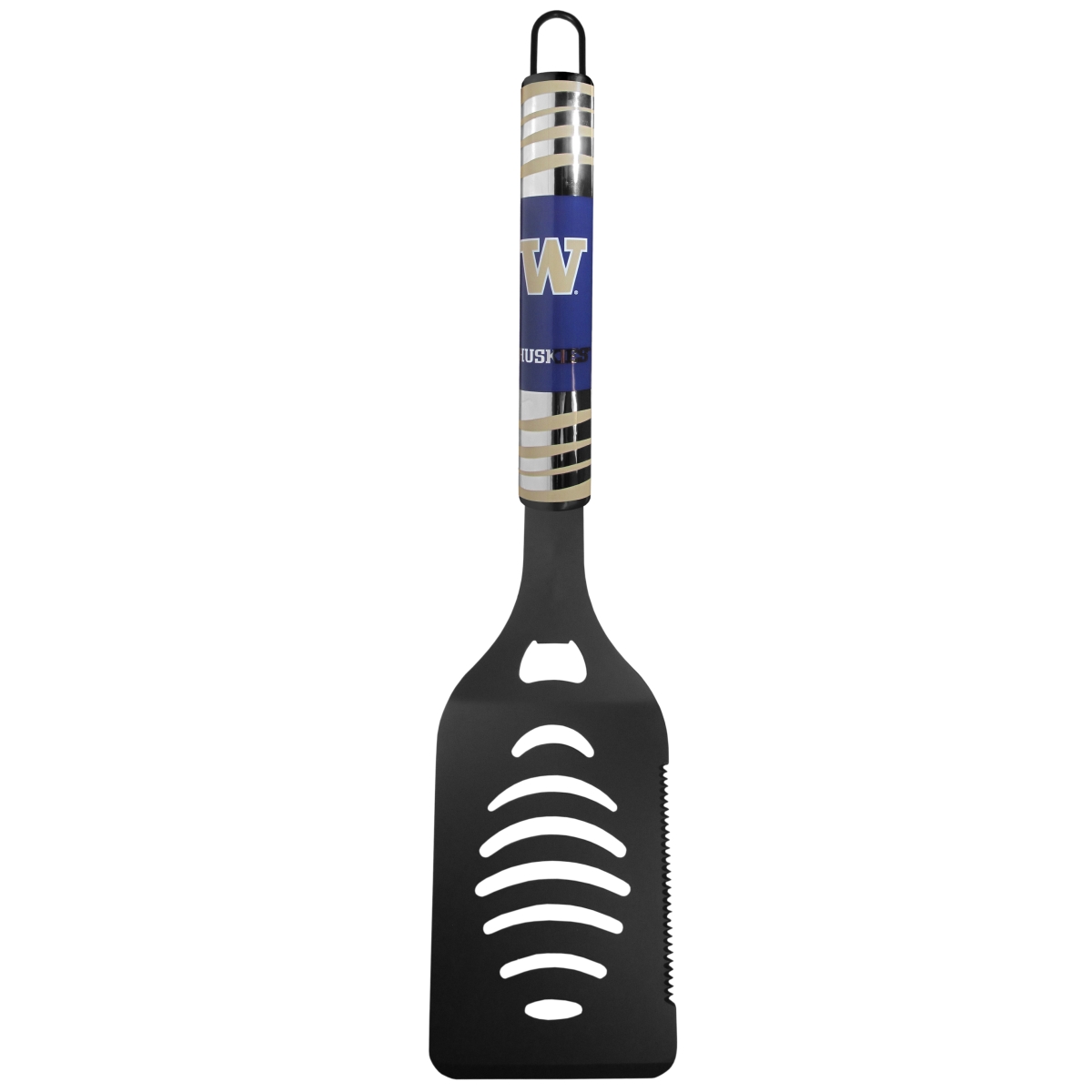 Siskiyou CBCS49 NCAA Washington Huskies Steel Black Spatula