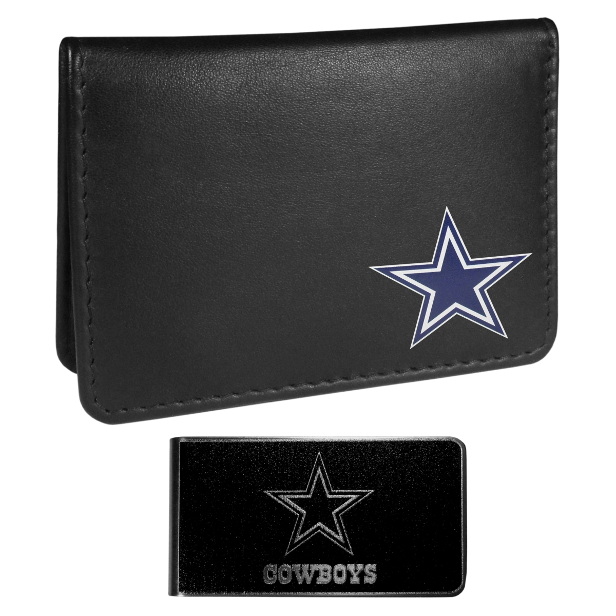 Siskiyou Sports NFL Minnesota Vikings Leather Tri-Fold Wallet, Black