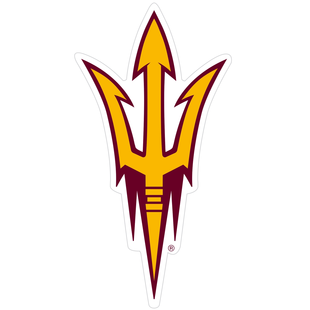Siskiyou Sports CLD68 8 in. Arizona St. Sun Devils Auto Decal