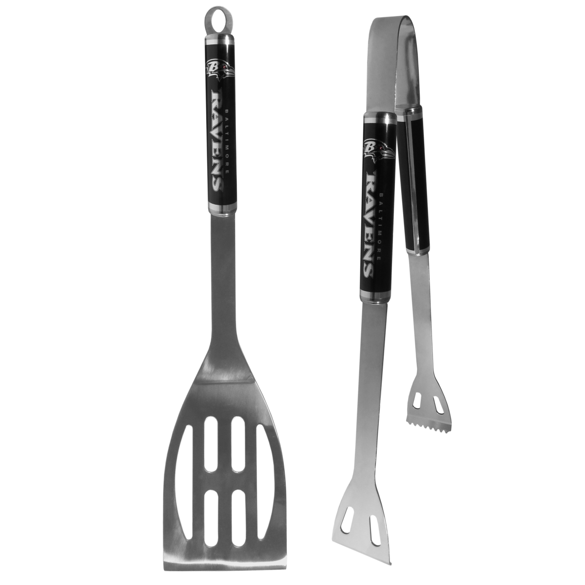 Siskiyou Sports  Baltimore Ravens Black BBQ Set, Black - 2 Piece