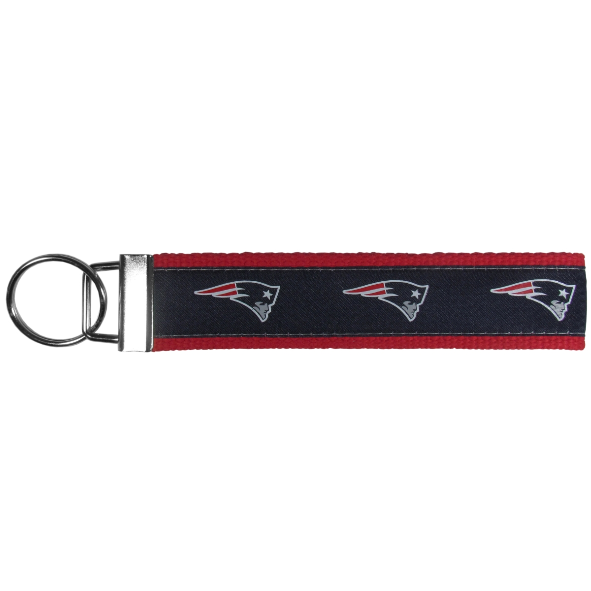 Siskiyou Sports FWWK120 New England Patriots Woven Wristlet Key Chain