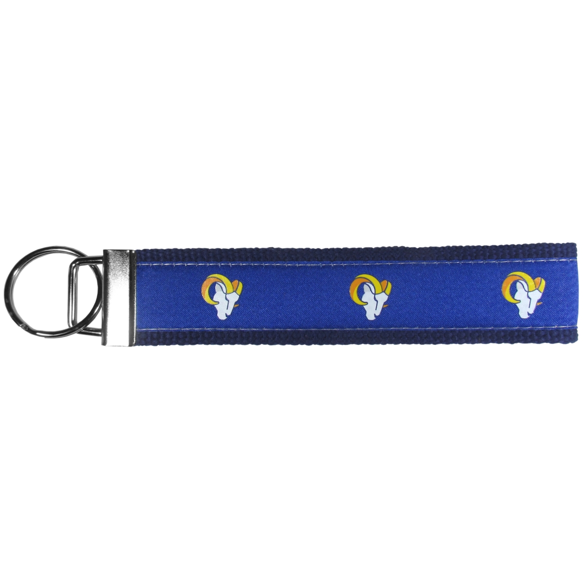 Siskiyou Sports FWWK130 Los Angeles Rams Woven Wristlet Key Chain