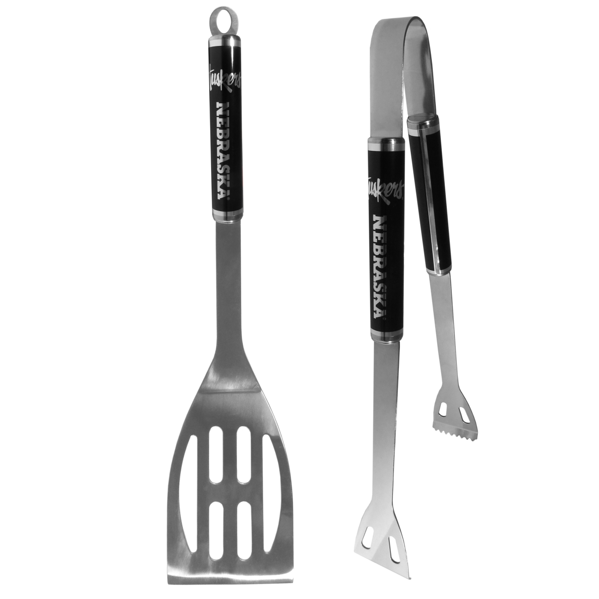 Siskiyou Sports C2BS3 Nebraska Cornhuskers Black BBQ Set, Black - 2 Piece