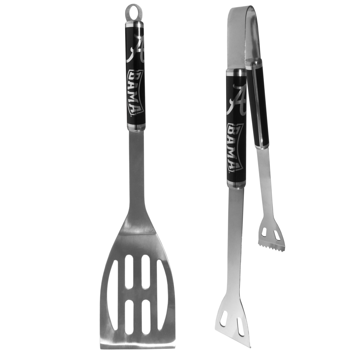 Siskiyou Sports C2BS13 Alabama Crimson Tide Black BBQ Set, Black - 2 Piece