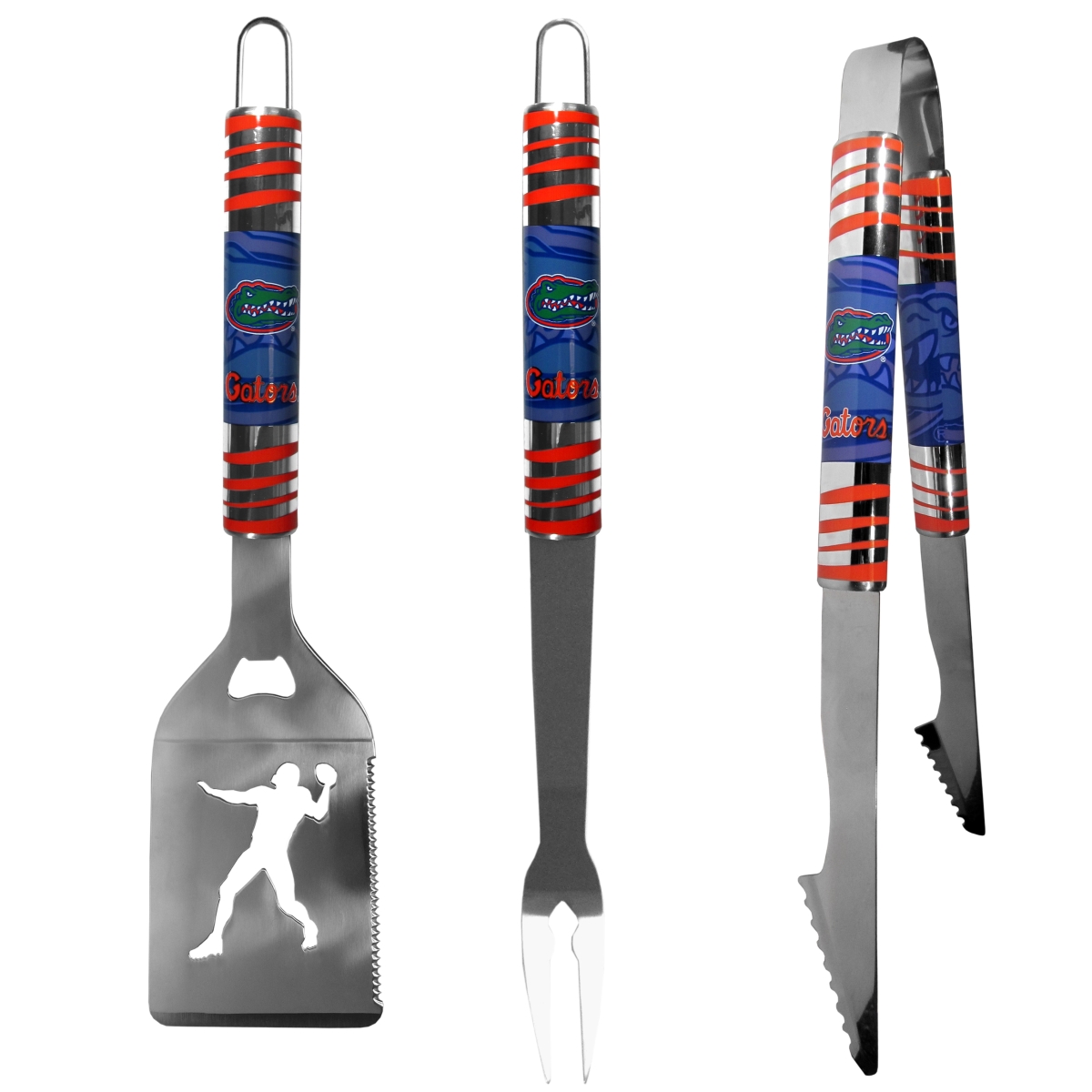 Siskiyou Sports C3QC4 Florida Gators Tailgater BBQ Tools - One Size - 3 Piece