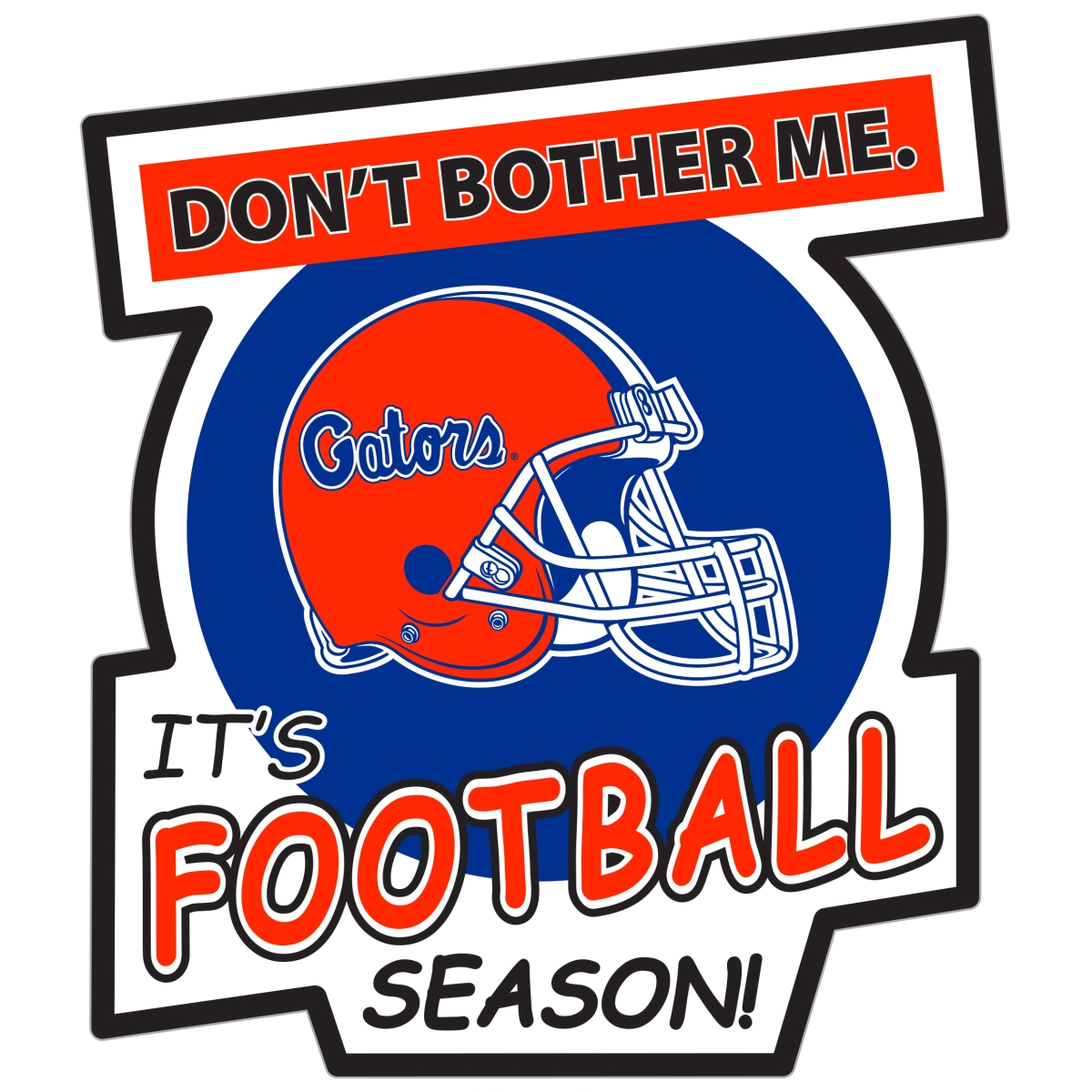 Siskiyou Sports CDBD4 Florida Gators Dont Bother Me Auto Decal - One Size