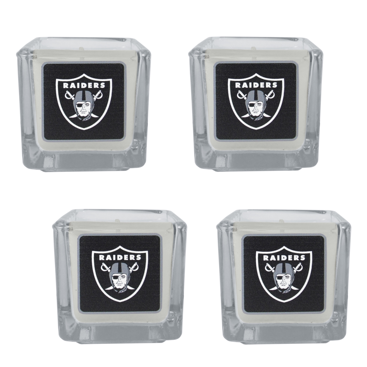 Picture of Siskiyou Sports F4CP125 NFL Las Vegas Raiders Scented Candles - Pack of 4