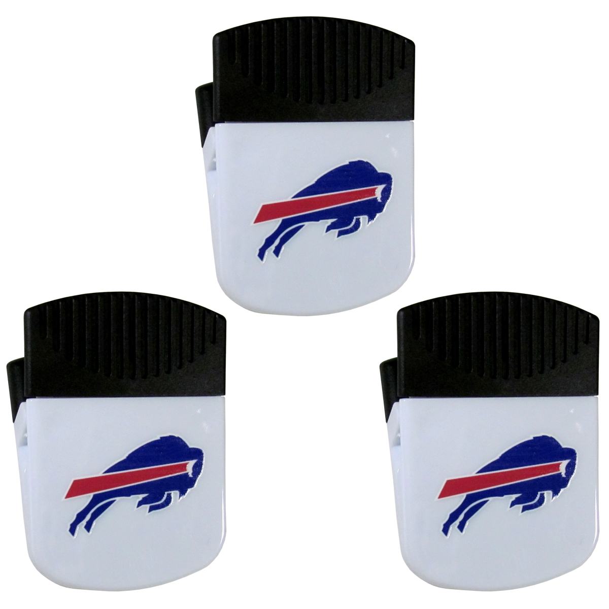 Siskiyou Sports 3FPMC015 NFL Buffalo Bills Chip Clip Magnets - Pack of 3