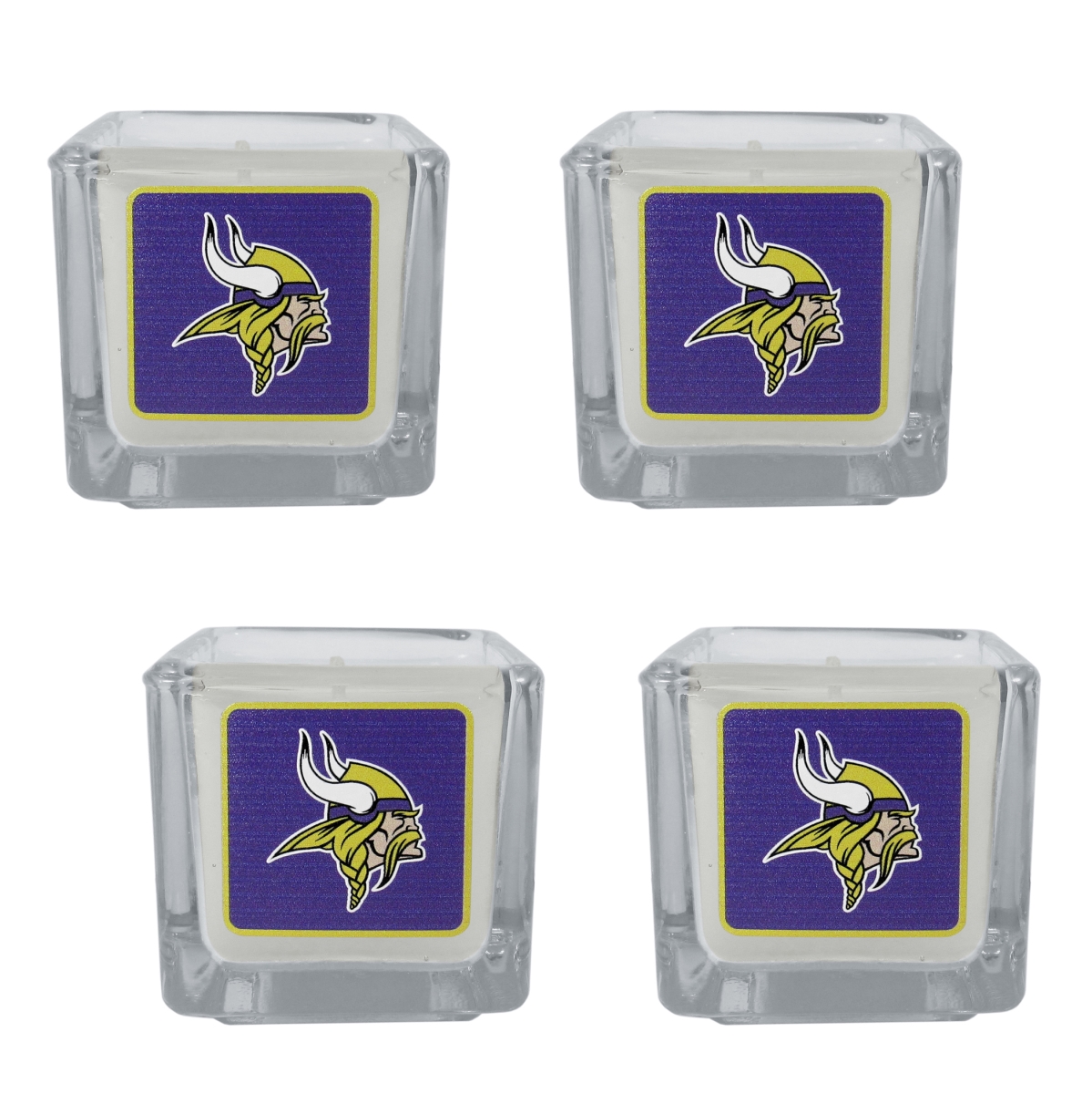 Picture of Siskiyou Sports F4CP165 NFL Minnesota Vikings Scented Candles - Pack of 4