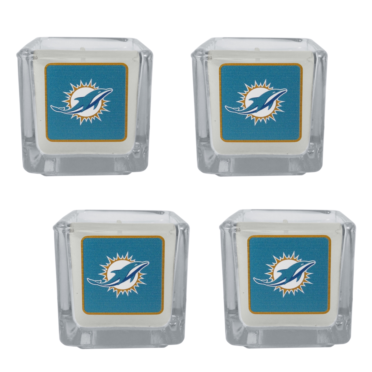 Picture of Siskiyou Sports F4CP060 NFL Miami Dolphins Scented Candles - Pack of 4