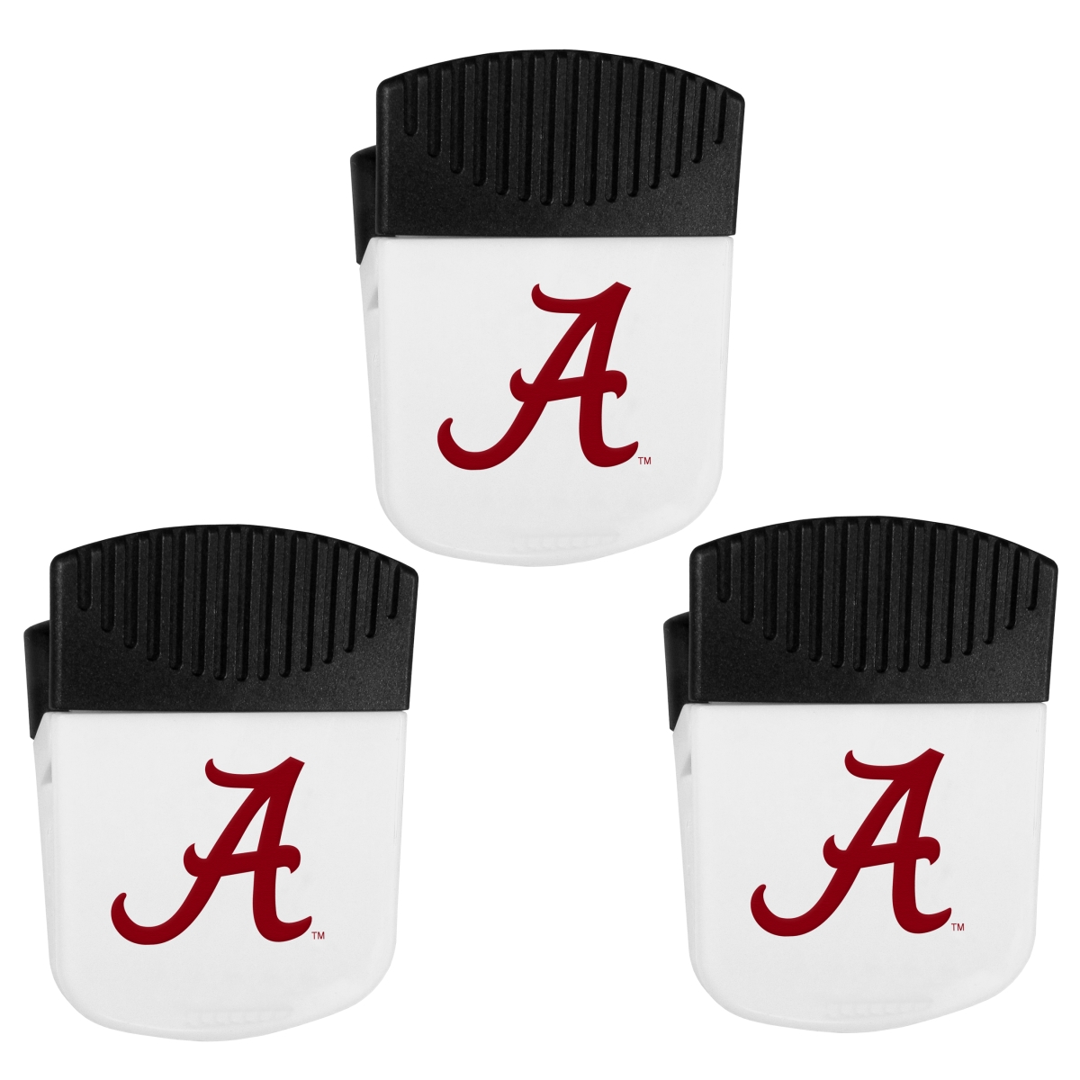 Siskiyou Sports 3CPMC13 Alabama Crimson Tide Chip Clip Magnets - Pack of 3
