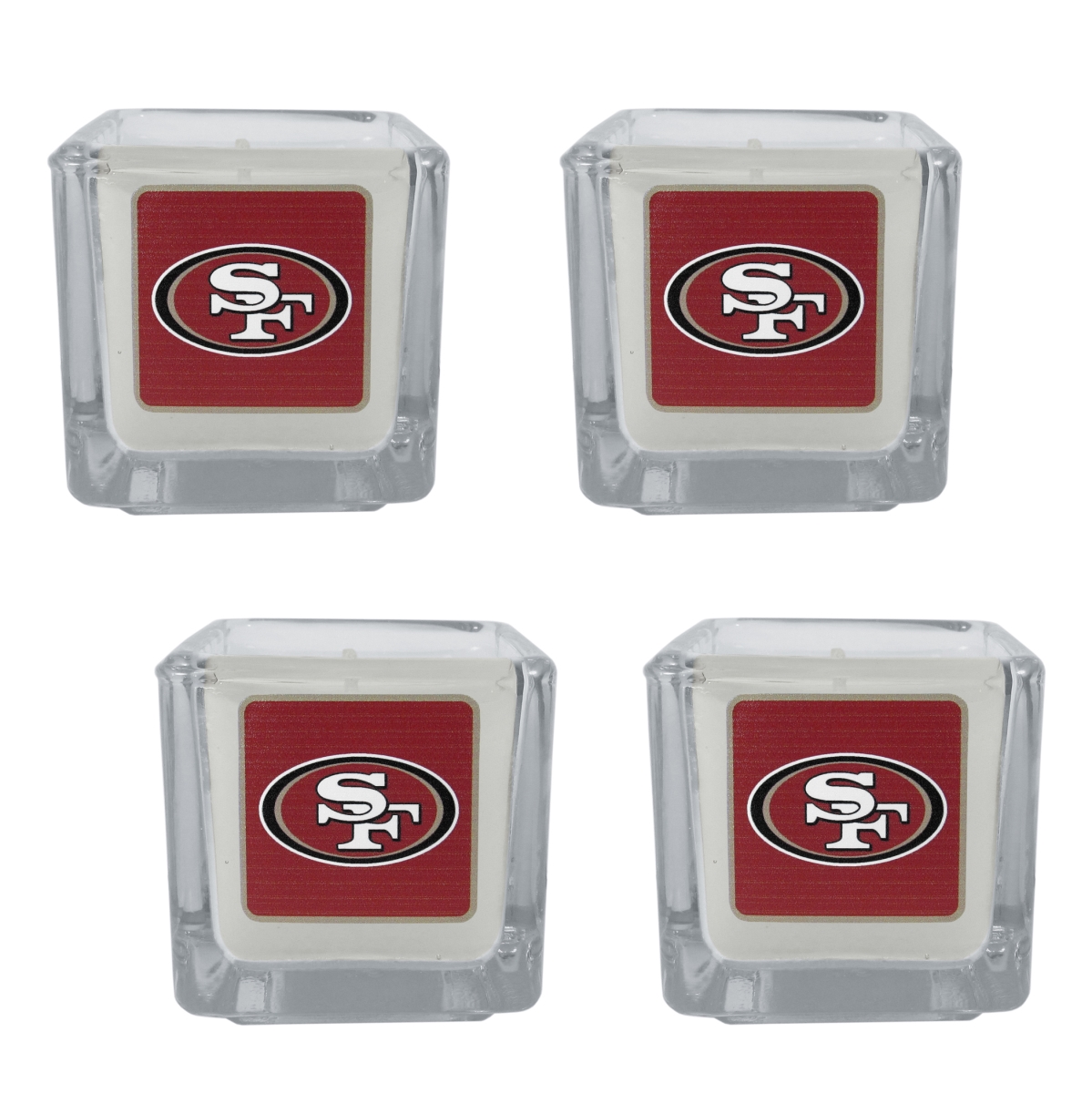 Picture of Siskiyou Sports F4CP075 NFL San Francisco 49ers Scented Candles - Pack of 4