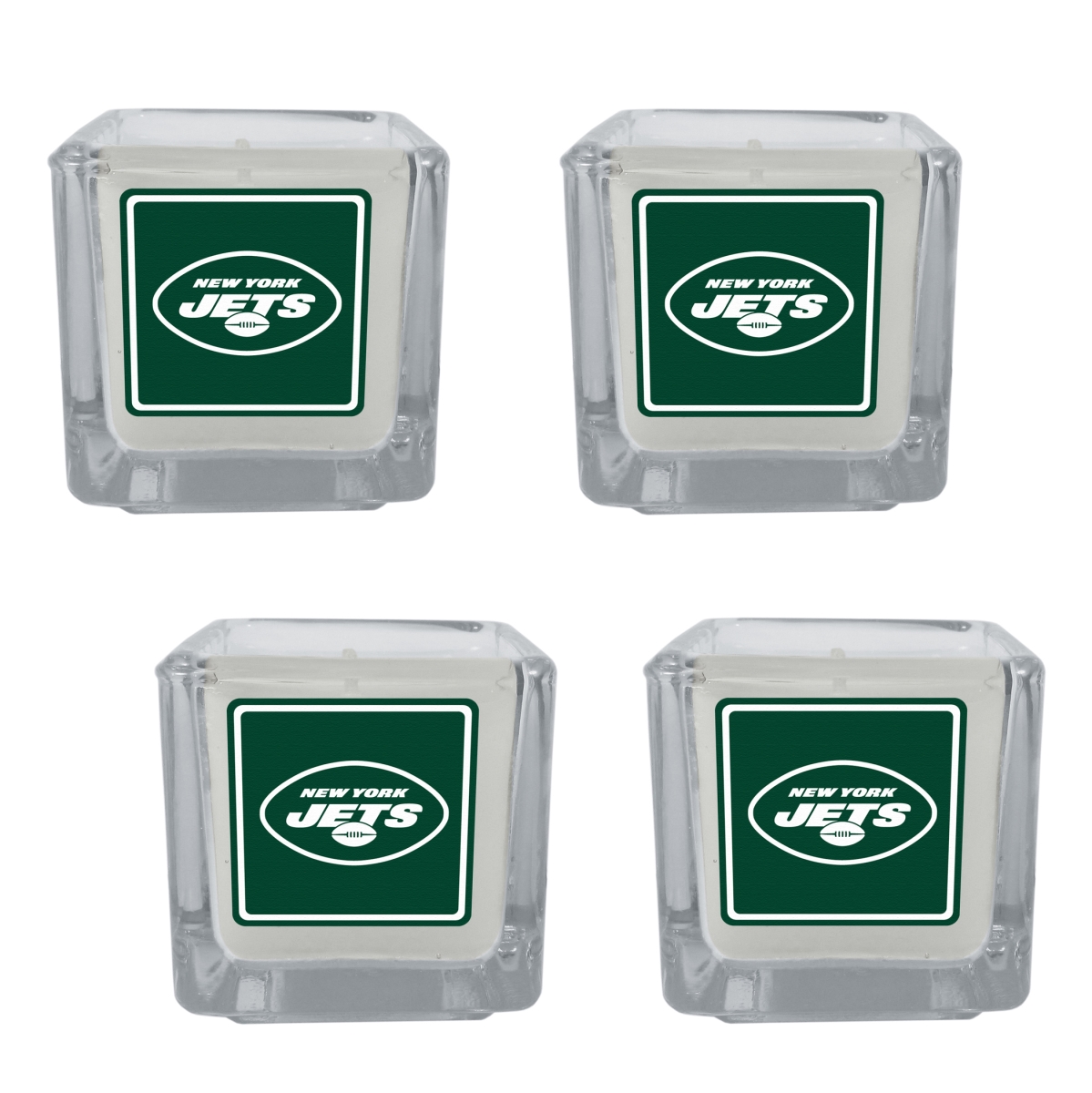 Picture of Siskiyou Sports F4CP100 NFL   York Jets Scented Candles - Pack of 4