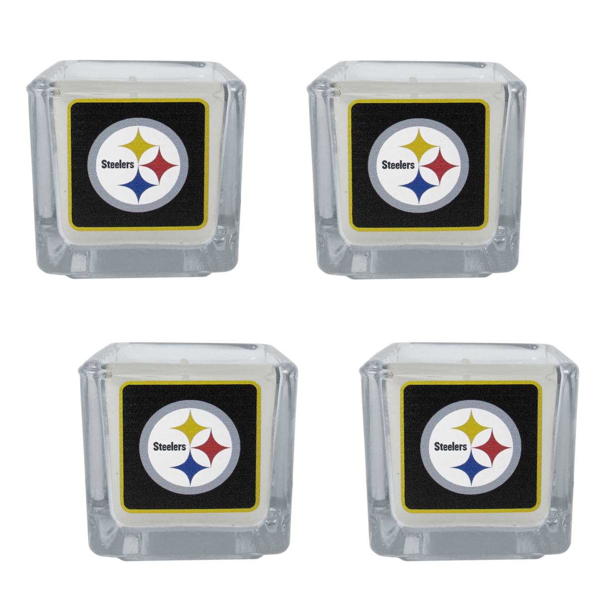 Picture of Siskiyou Sports F4CP160 NFL Pittsburgh Steelers Scented Candles - Pack of 4