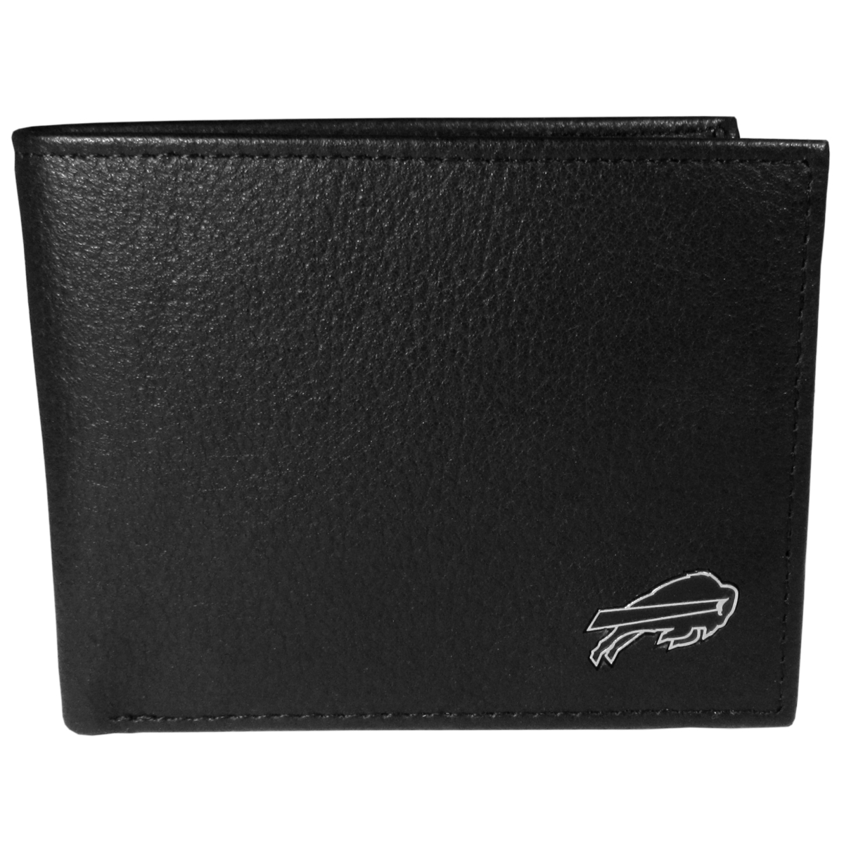 Siskiyou Sports FBFM015 NFL Buffalo Bills Leather Logo Bi-fold Wallet - One Size
