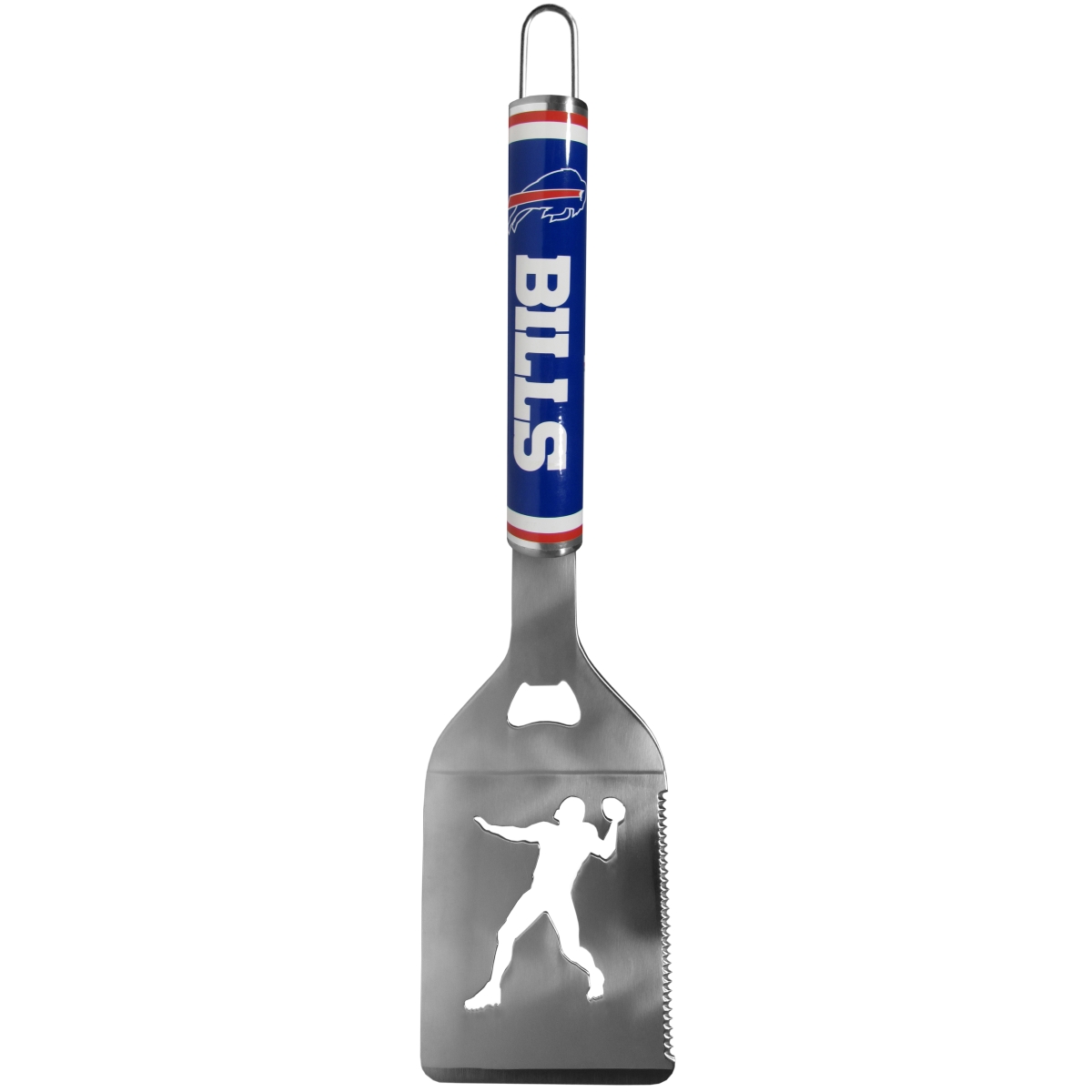 Siskiyou Sports FLSS015 Unisex NFL Buffalo Bills Steel BBQ Spatula - One Size