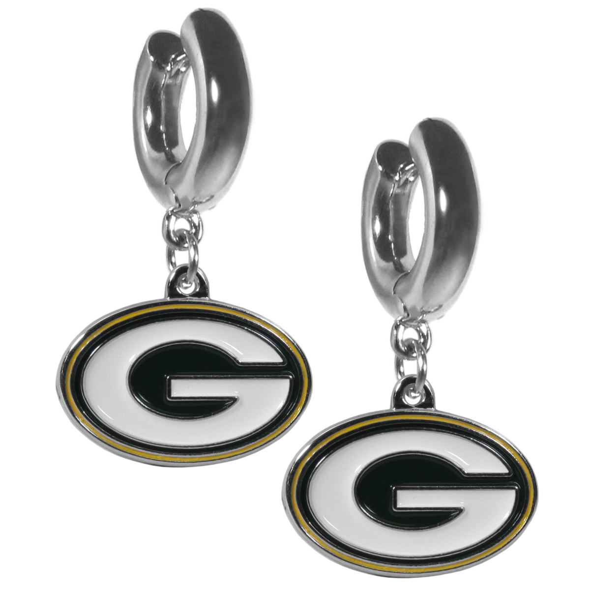 Picture of Siskiyou Sports FHUG115 Female NFL Green Bay Packers Huggie Hoop Earrings
