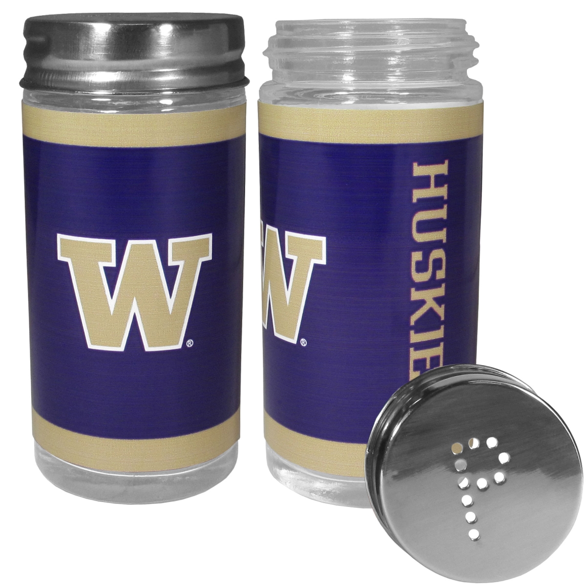 Picture of Siskiyou Sports CTSP49 Washington Huskies Tailgater Salt & Pepper Shakers