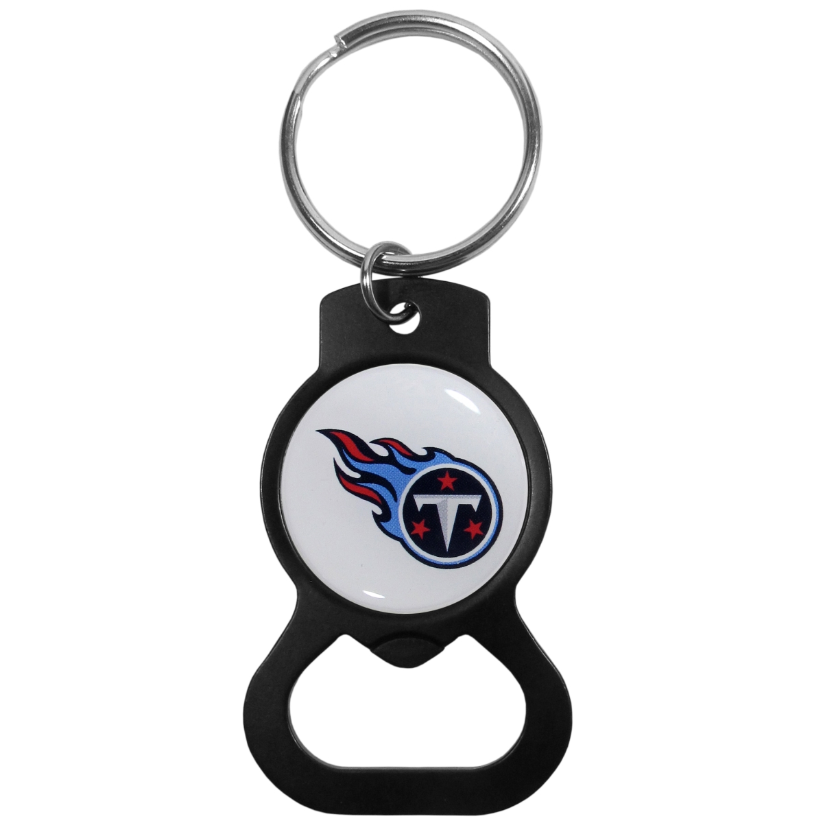 Siskiyou Sports FKBB185 NFL Tennessee Titans Bottle Opener Key Chain, Black