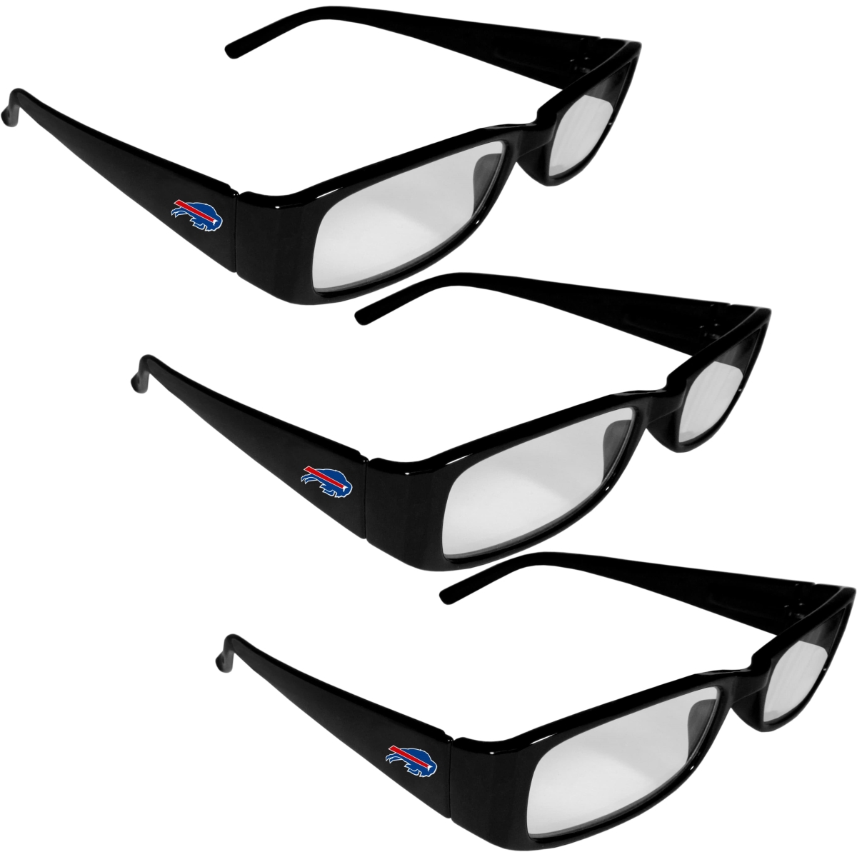 Siskiyou Sports F3RP015-2.50 2.5 Power NFL Buffalo Bills Reading Glasses - Pack of 3