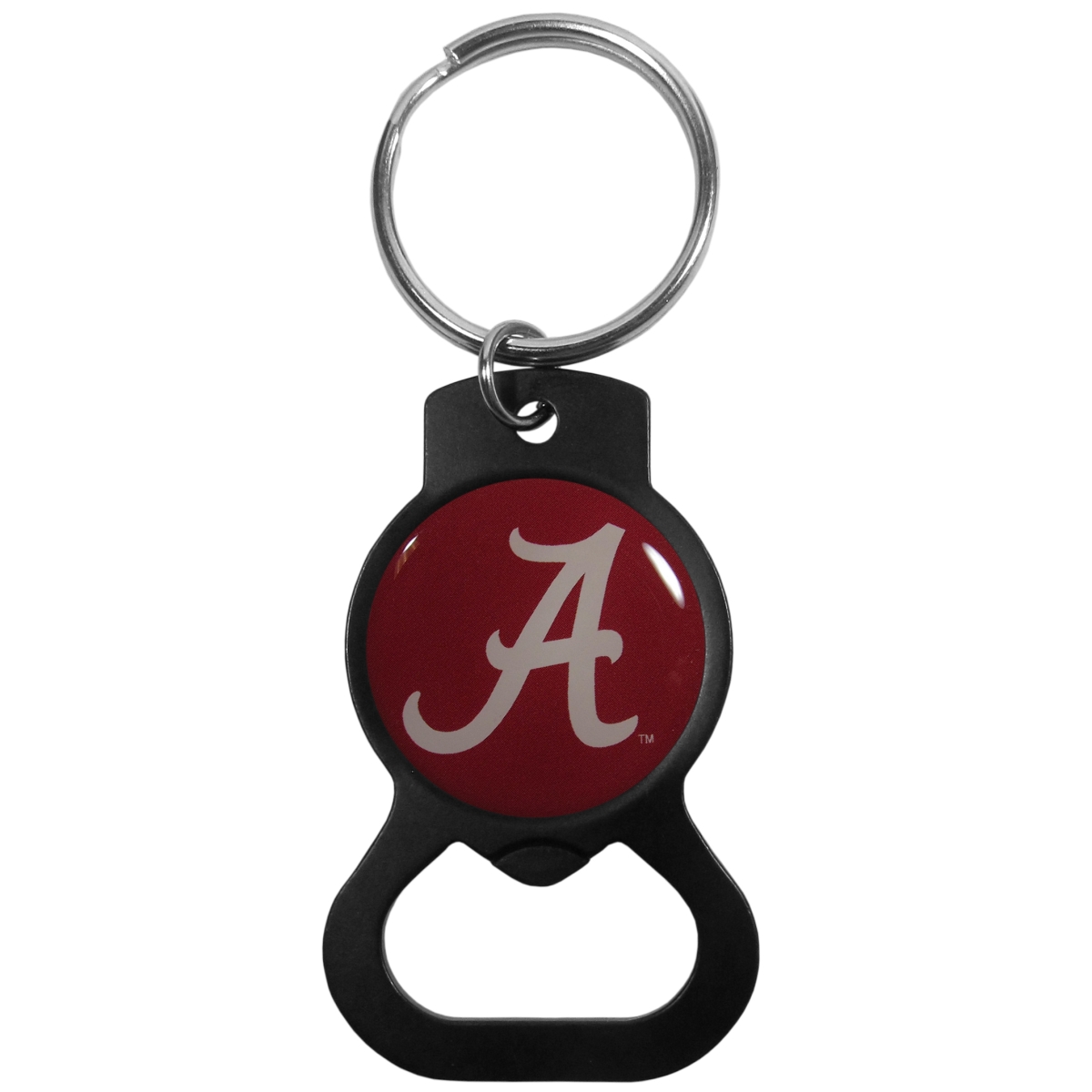 Siskiyou Sports CKBB13 NCAA Alabama Crimson Tide Bottle Opener Key Chain, Black