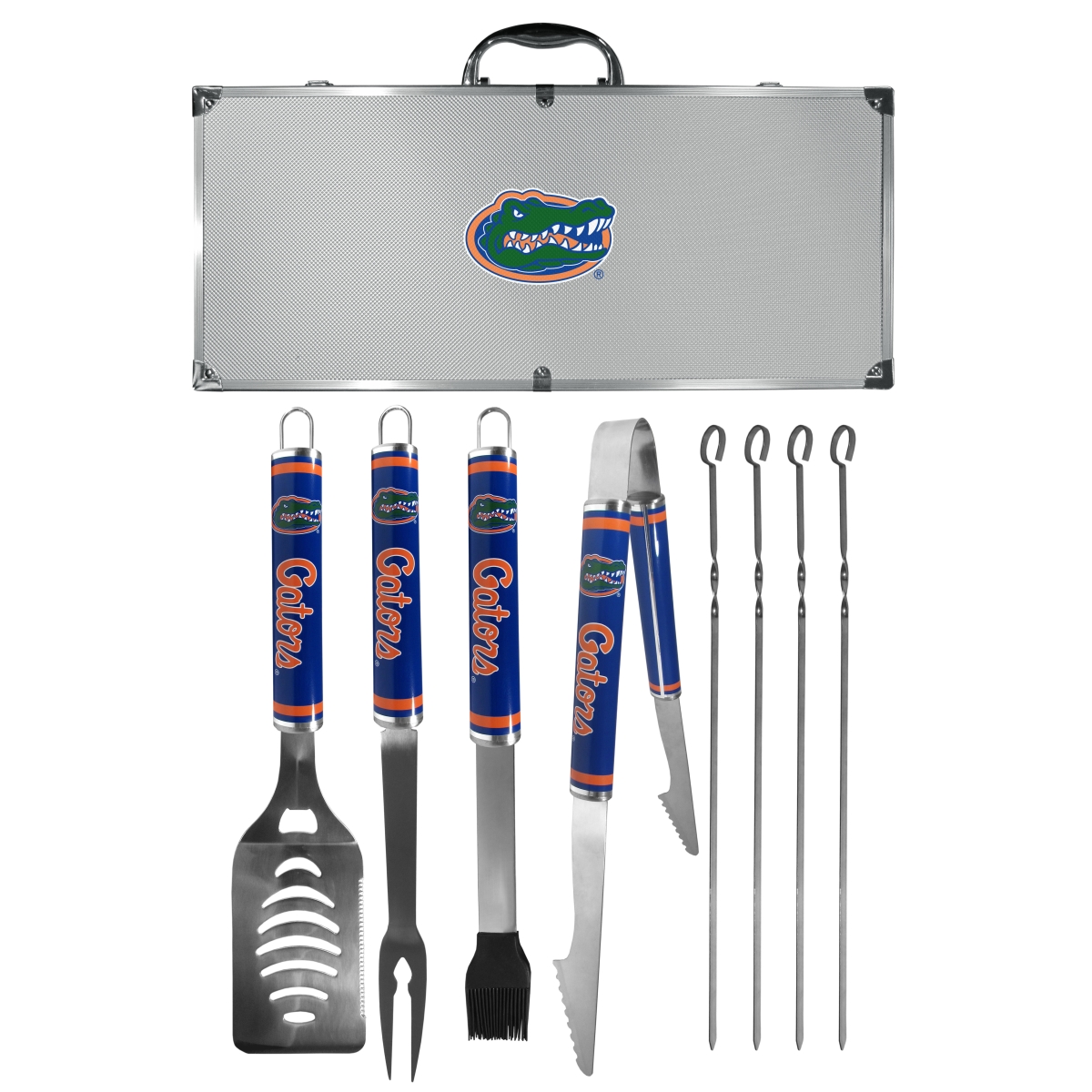 Siskiyou Sports C8LS4 Florida Gators 8 Piece Logo BBQ Set