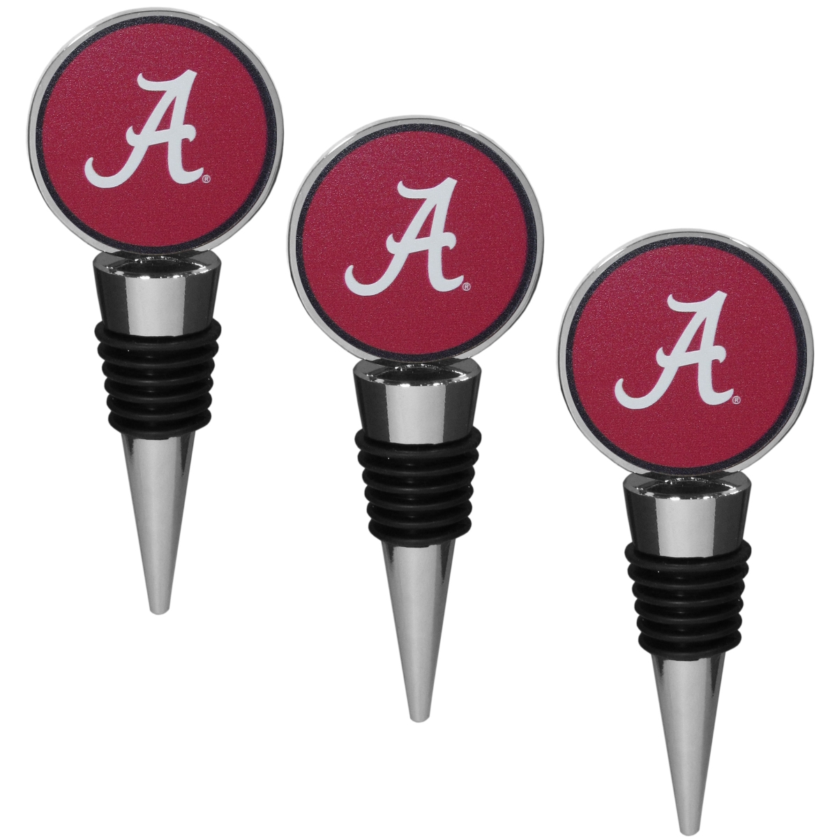 Siskiyou Sports C3WS13 Alabama Crimson Tide Logo Wine Stopper