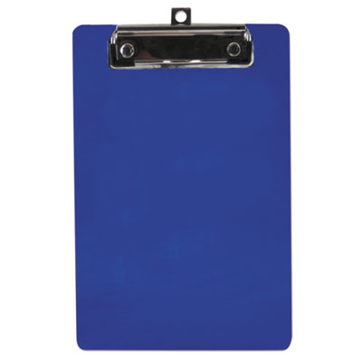 515 0.5 in. Capacity Plastic Clipboard, 6 x 9 Sheets - Blue