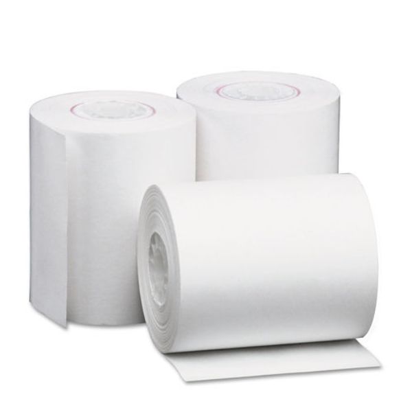 Adding Machine-cash Register Thermal Paper Roll, 0.5 in. Core - 2.25 in. x 50 ft., White