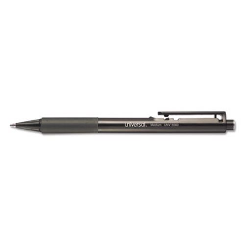 15560 1 mm Economy Advanced Ink Retractable Ballpoint Pen, Black