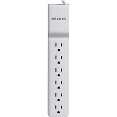 Picture of Belkin Components BE10600008R 6 Outlets Surge Protector with 8 ft. Cord&#44; 720 Joules - White