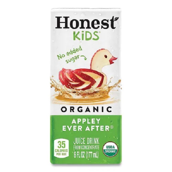 Picture of Honest Kids HNTCCU41979 6 oz Organic Juice Drink - Appley Ever After - 50 per Case