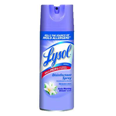 Picture of Reckitt Benckiser Professional 80833 12.5 oz Aerosol Disinfectant Spray Early Morning Breeze