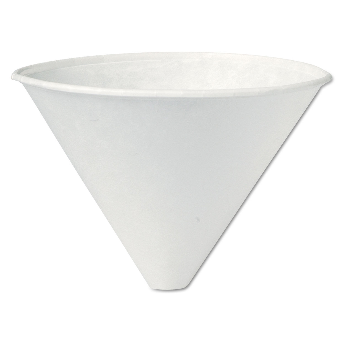 Picture of Dart SCC6SRX 6 oz Paper Medical & Dental Funnel Shaped Cups&#44; White