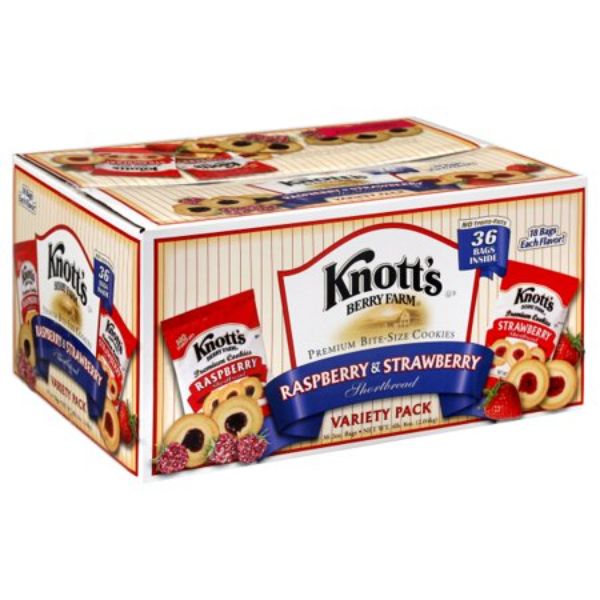 Picture of Biscomeric KNOBIS59638 2 oz Raspberry & Strawberry Cookies Variety&#44; Pack of 36