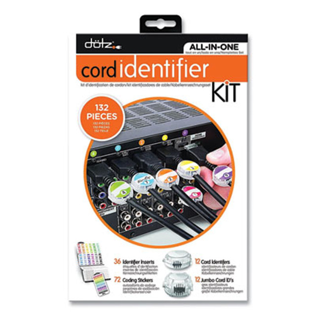 Picture of Lee Products LEE21205 12 Regular-12 Jumbo-Sized Cord ID Kit
