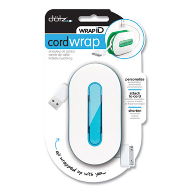 Picture of Lee Products LEE21904 6 ft. Wrapid Holds Cord, Blue