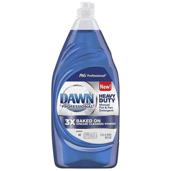 38 oz Dawn Heavy Duty Manual Pot & Pan Detergent, Pack of 8