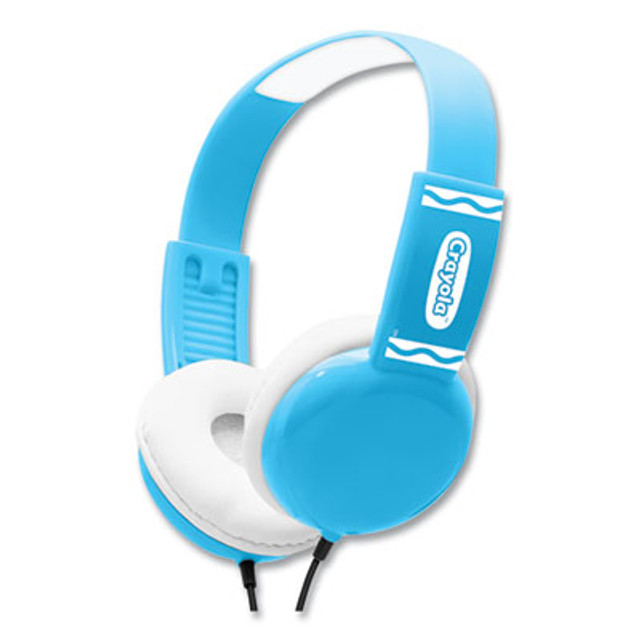 Picture of Binney & Smith - Crayola MIGCHPM510B Cheer Wired Headphones&#44; Blue & White