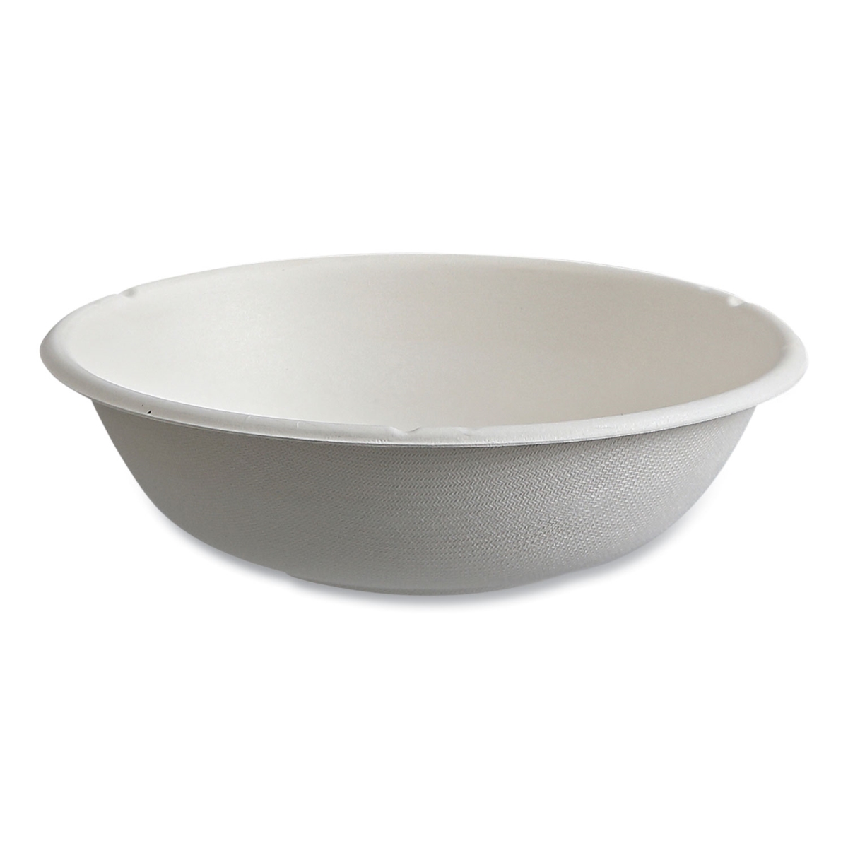 Picture of Eco ECOEPBL16CNFA 16 oz Vanguard Re able & Compostable Sugarcane Bowls, White