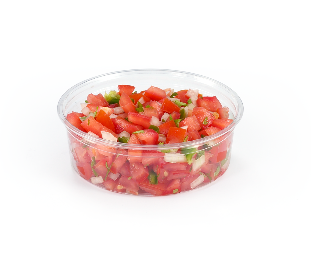 Picture of Recycleware FABLRDOF Round Deli Outer Containers, Clear - Pack of 500