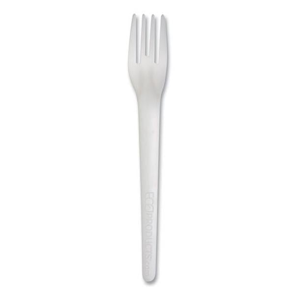Picture of Eco-products ECOEPS012W 6 in. Plantware Compostable Cutlery Fork, White