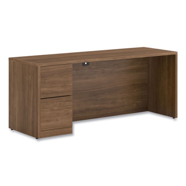Picture of The Hon HON105904LPINC 72 x 24 x 29.5 in. 10500 Series Full-Height Left Pedestal Credenza&#44; Pinnacle