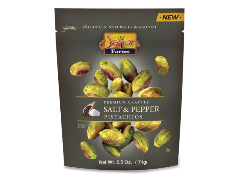 Picture of Setton Farms SEF6003 2.5 oz Salt & Pepper Pistachios Nuts