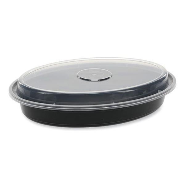 Picture of Evergreen PCTOC24B 24 oz  spring Oval Versatainer Containers - Pack of 150