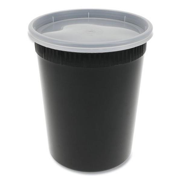 Picture of Pactiv PCTYSD2532B 32 oz Evergreen  spring Delitainer Container - Pack of 240