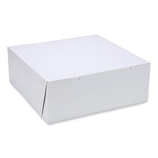 Picture of Sct SCH1597 16 x 16 x 6 in. Standard Paper Bakery Boxes White - Pack of 50